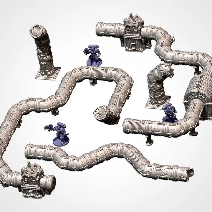 Modular Pipes bundle by Txarli Factory