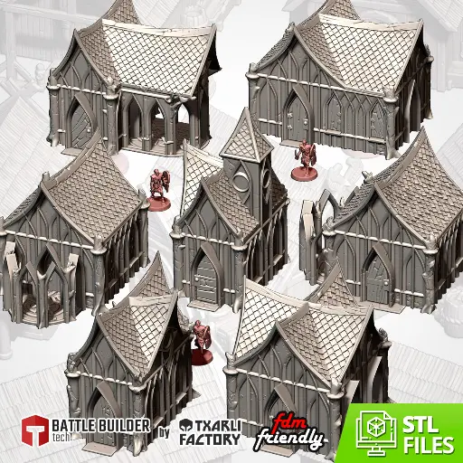 [TXARLI_WoodElvesVillage_House2] Wood Elves House 2 from Wood Elves Village by Txarli Factory